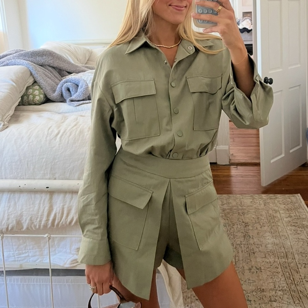 Mare Mare Utility Romper - image 1